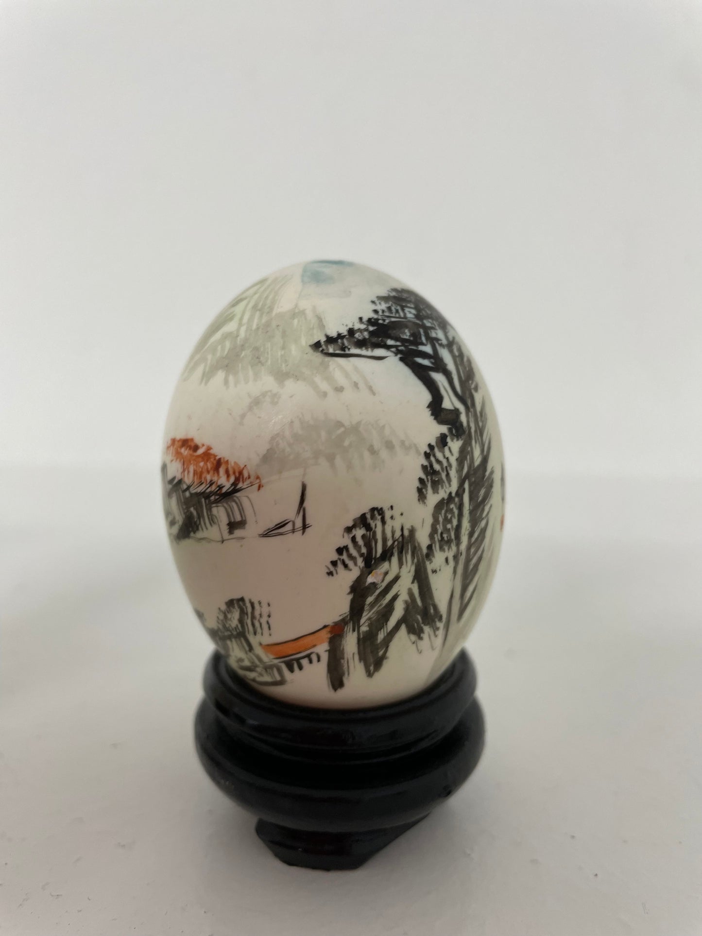 Hand Painted Chinese Egg Set