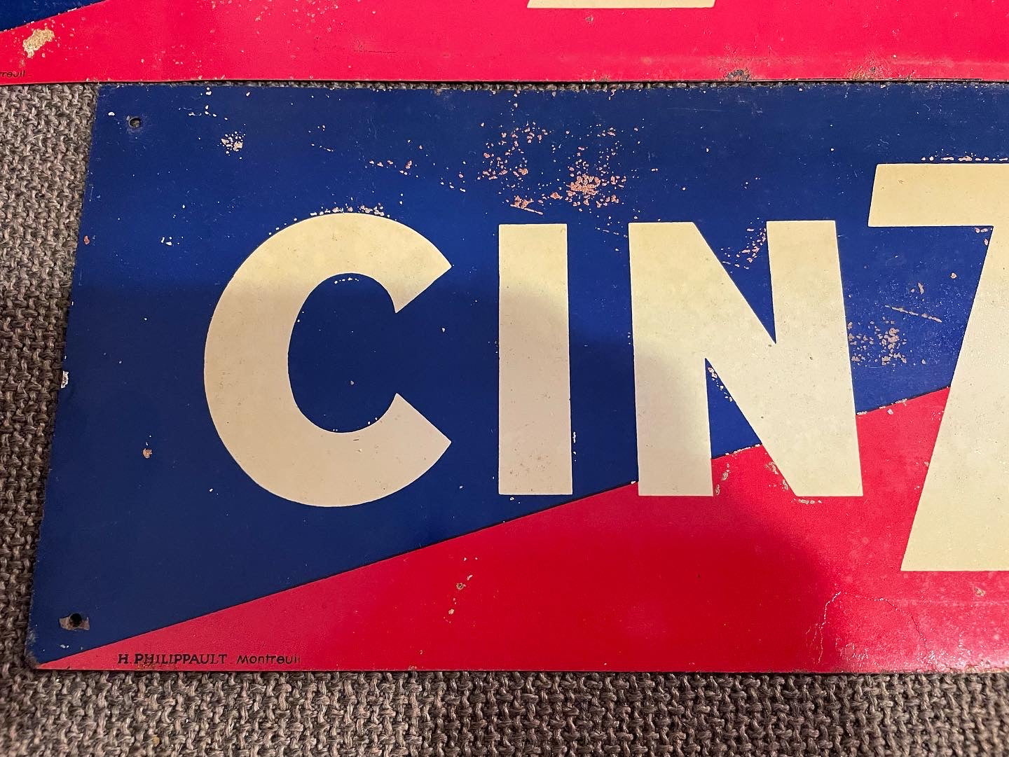 Cinzano sheet metal