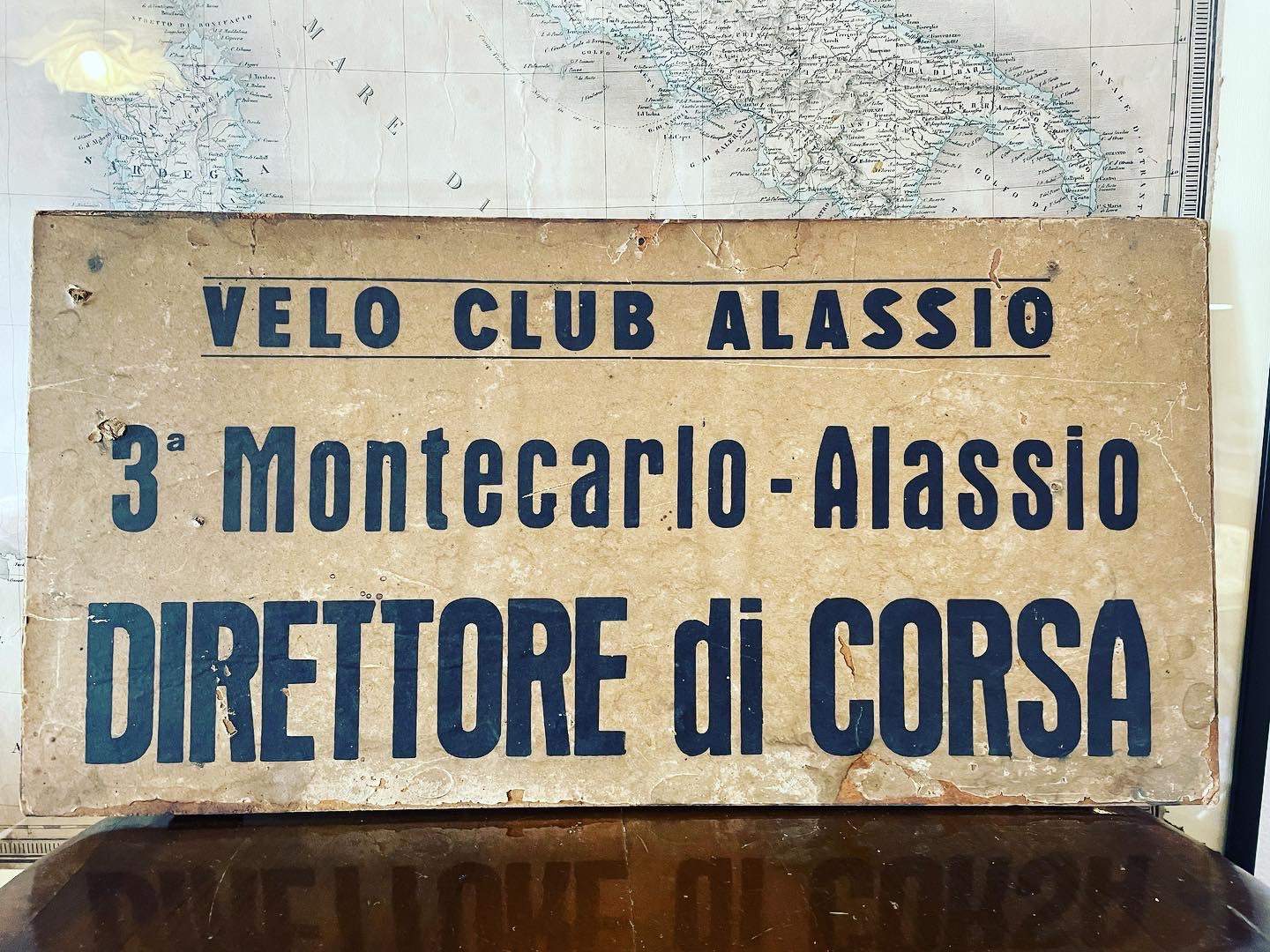 Velo Club Sign