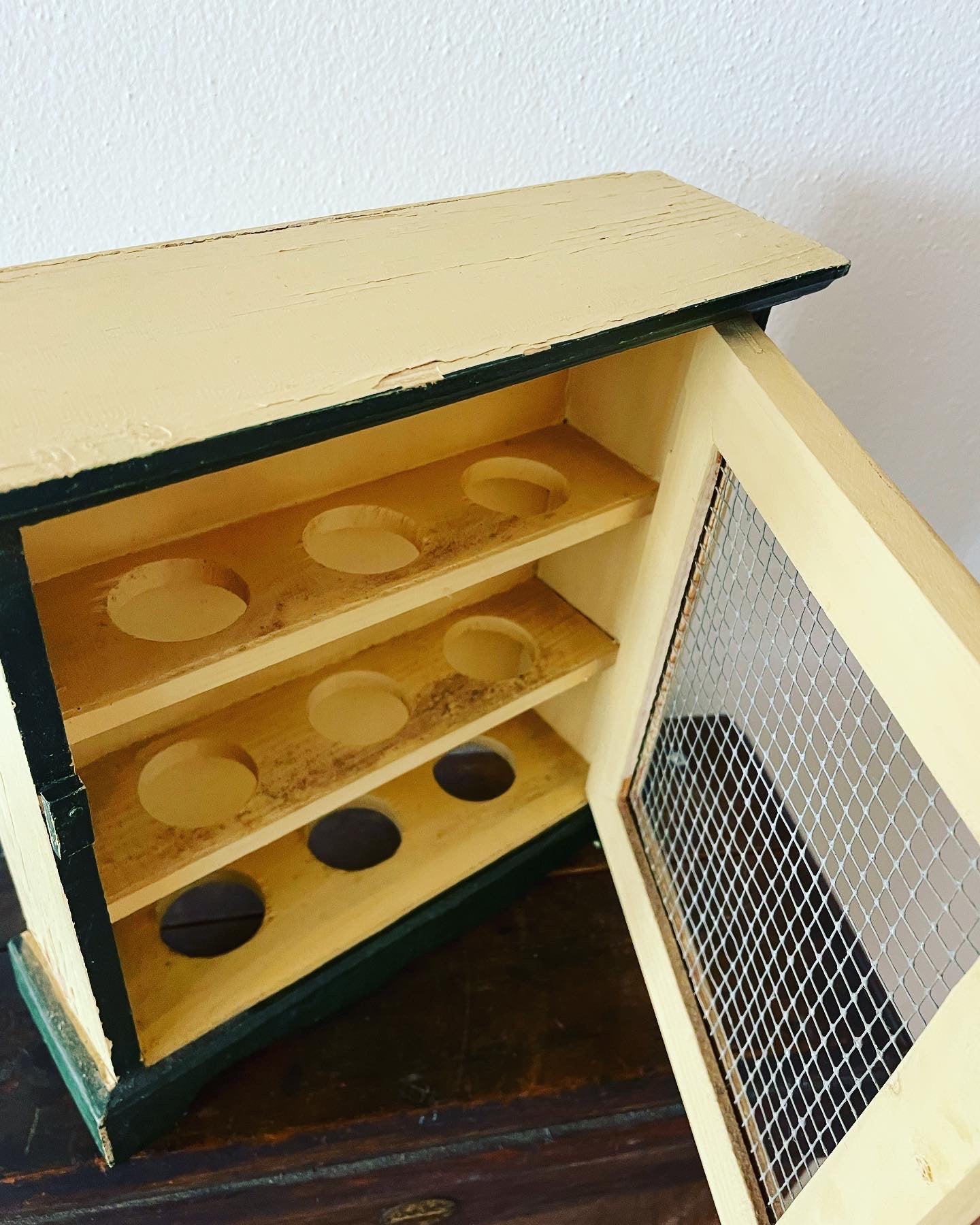 Egg holder cabinet