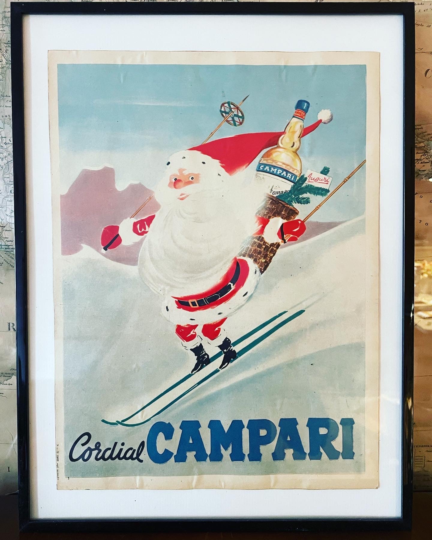 Quadro pubblicità Campari