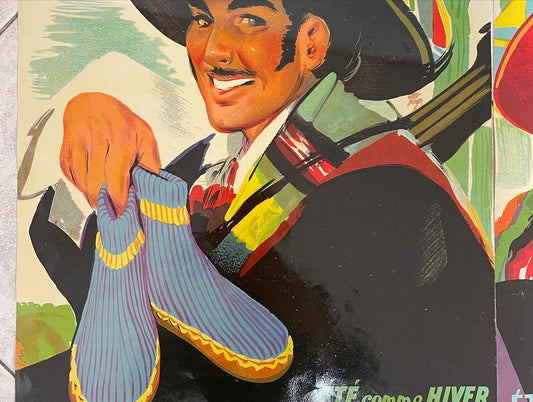 50's footwear posters