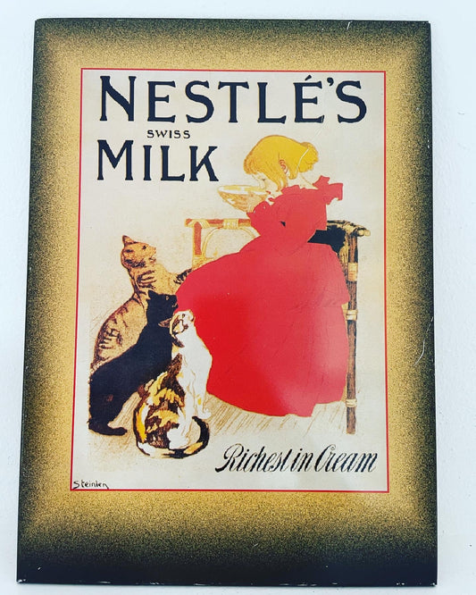 Nestle milk sign