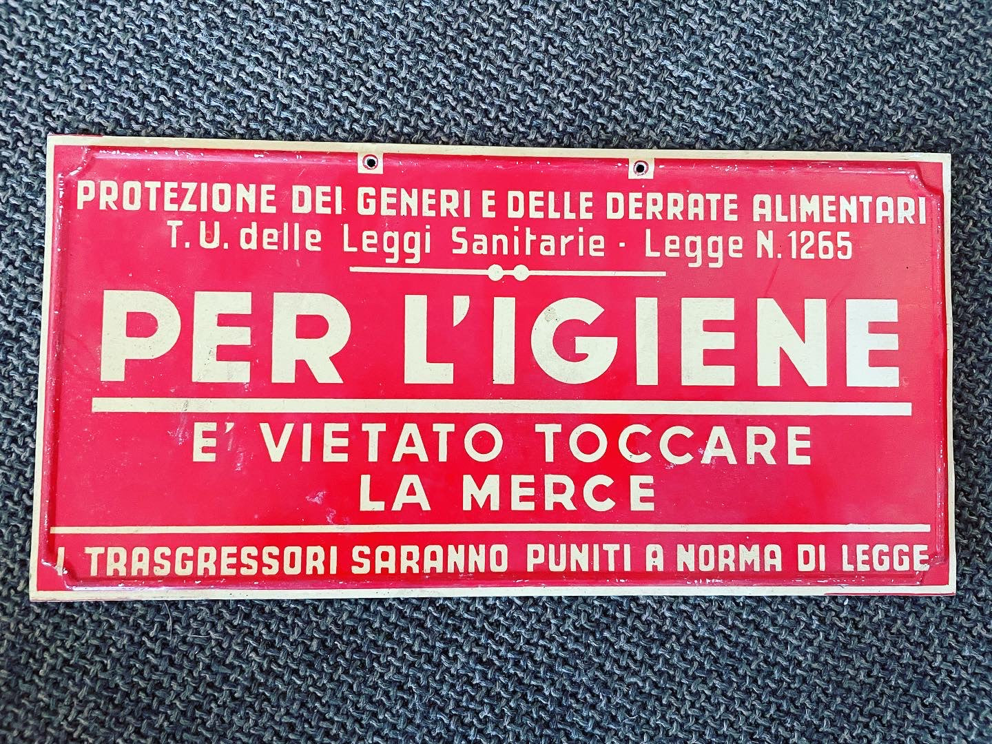 Lotta per l’igiene