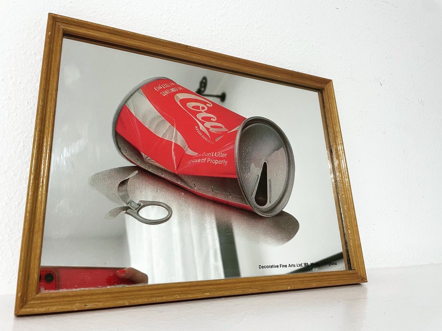 Coca Cola Mirror 1983