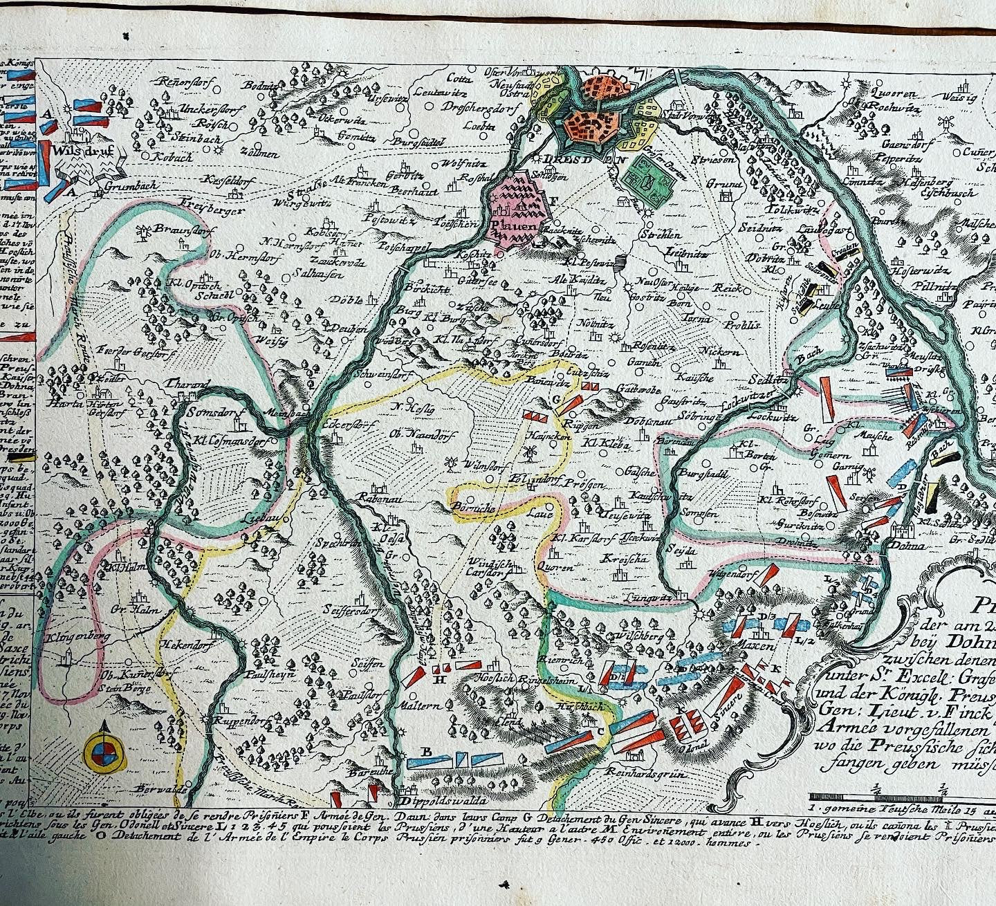 Mappe militari 1700