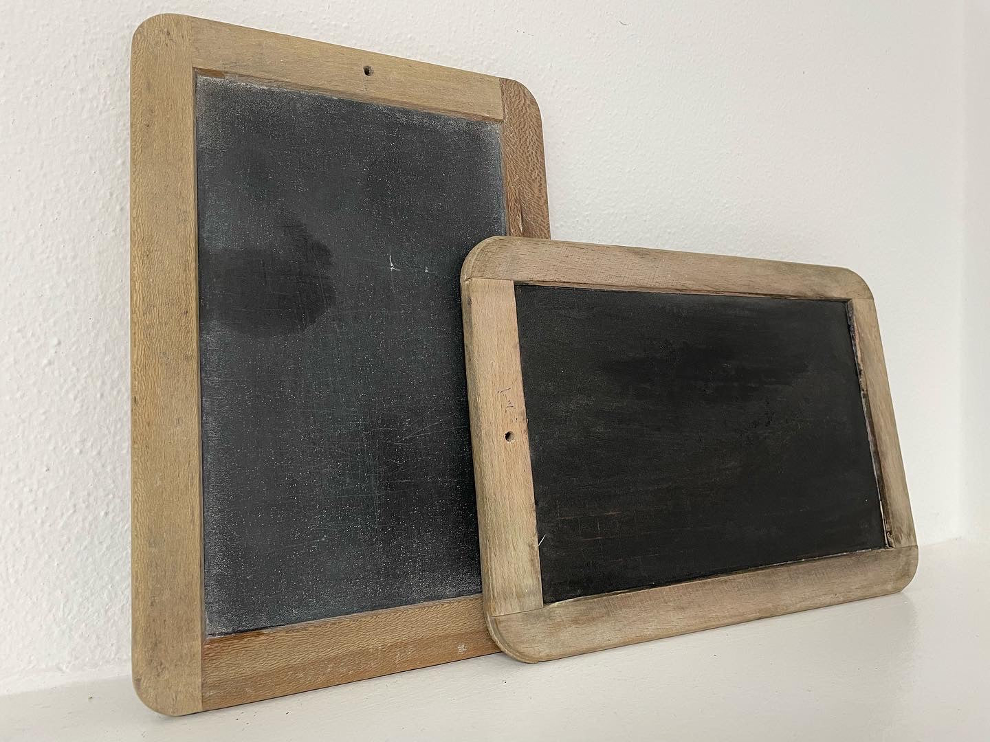 School blackboards couple