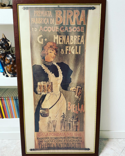 Quadro Birra Menabrea