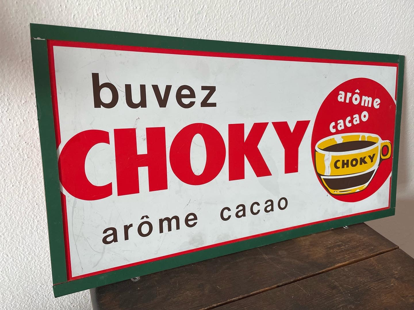 Choki double-sided sign