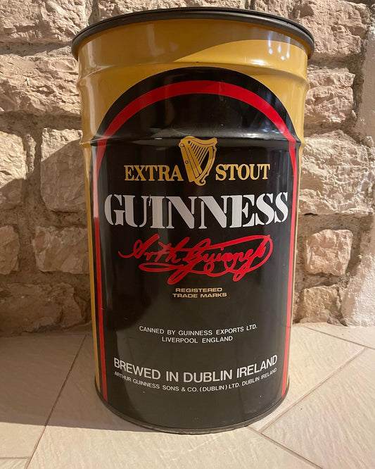 Guinness advertising bin