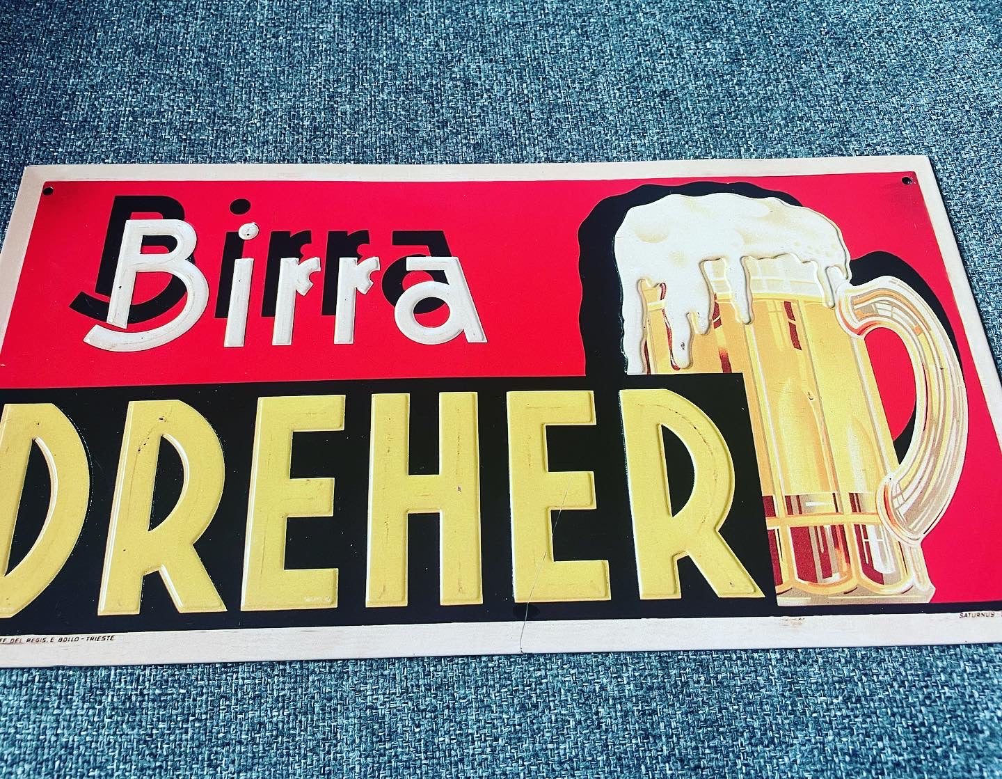 Dreher beer sign