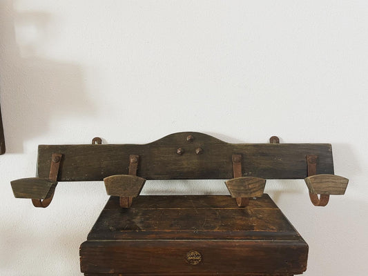 Antique coat rack