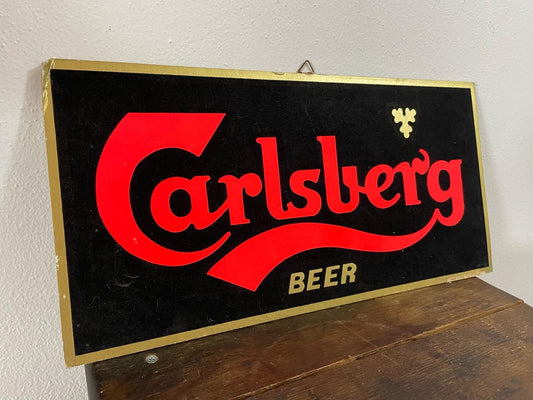 Insegna birra Carlsberg