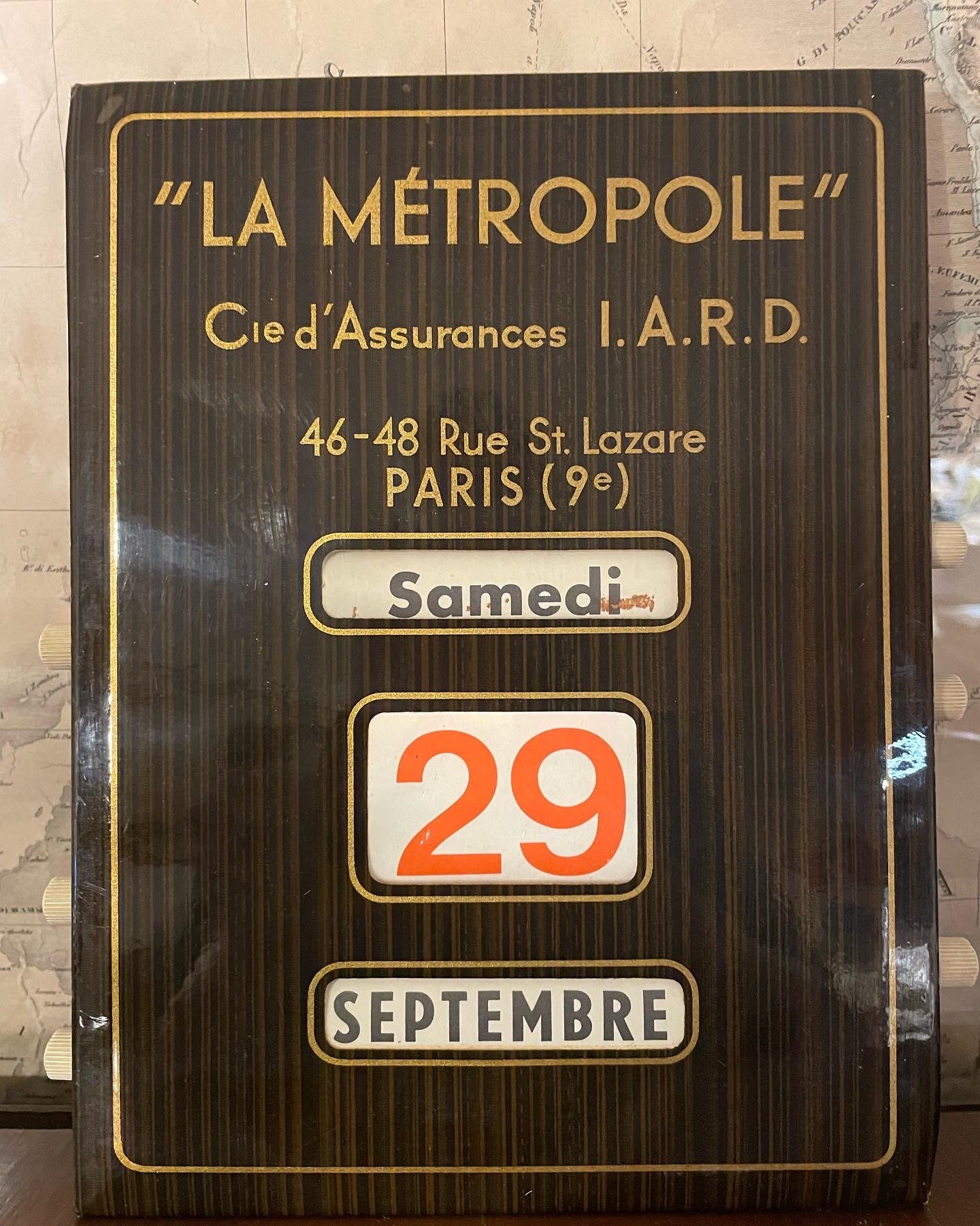 Perpetual Calendar La Metropole