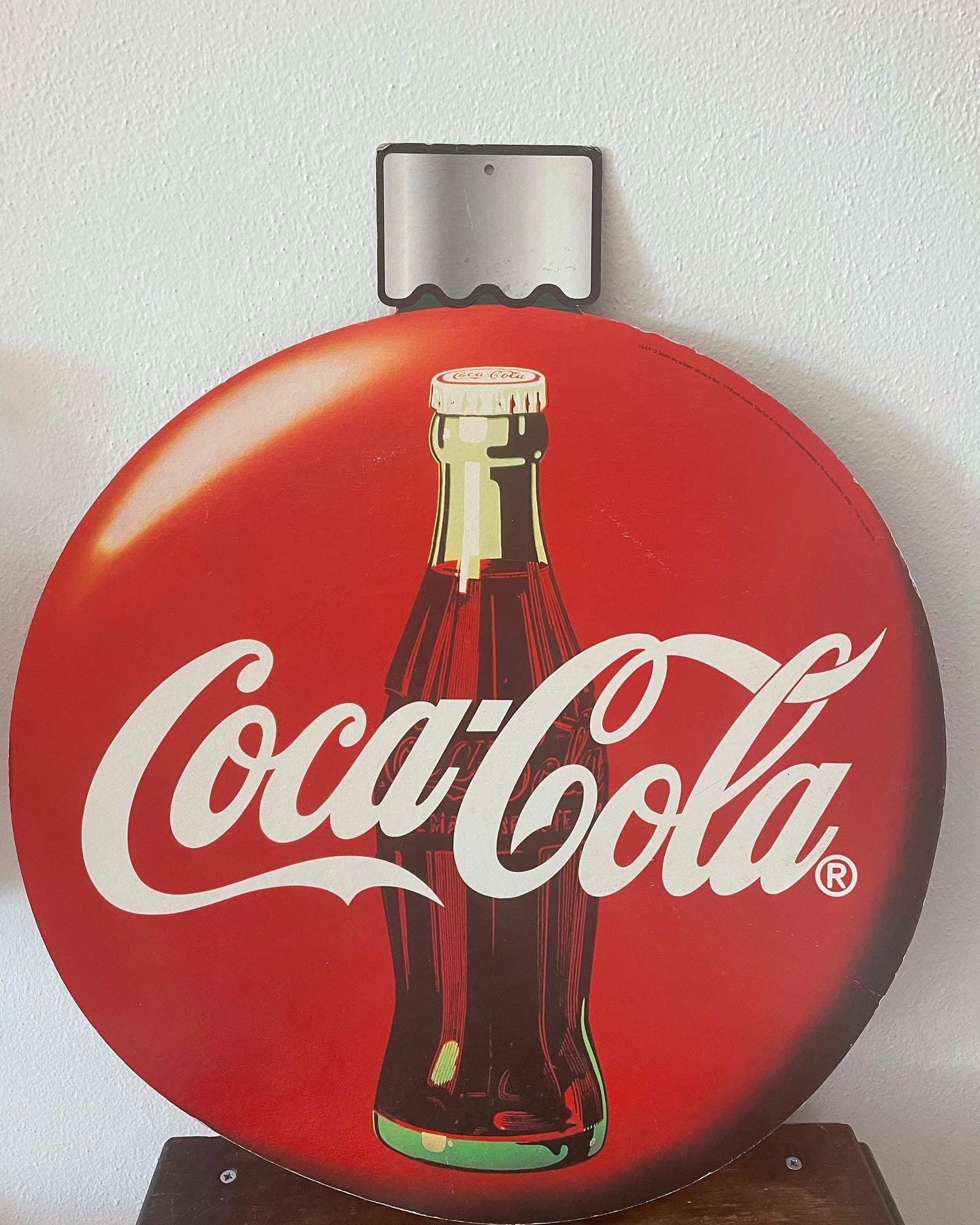 Insegna pallone Coca Cola