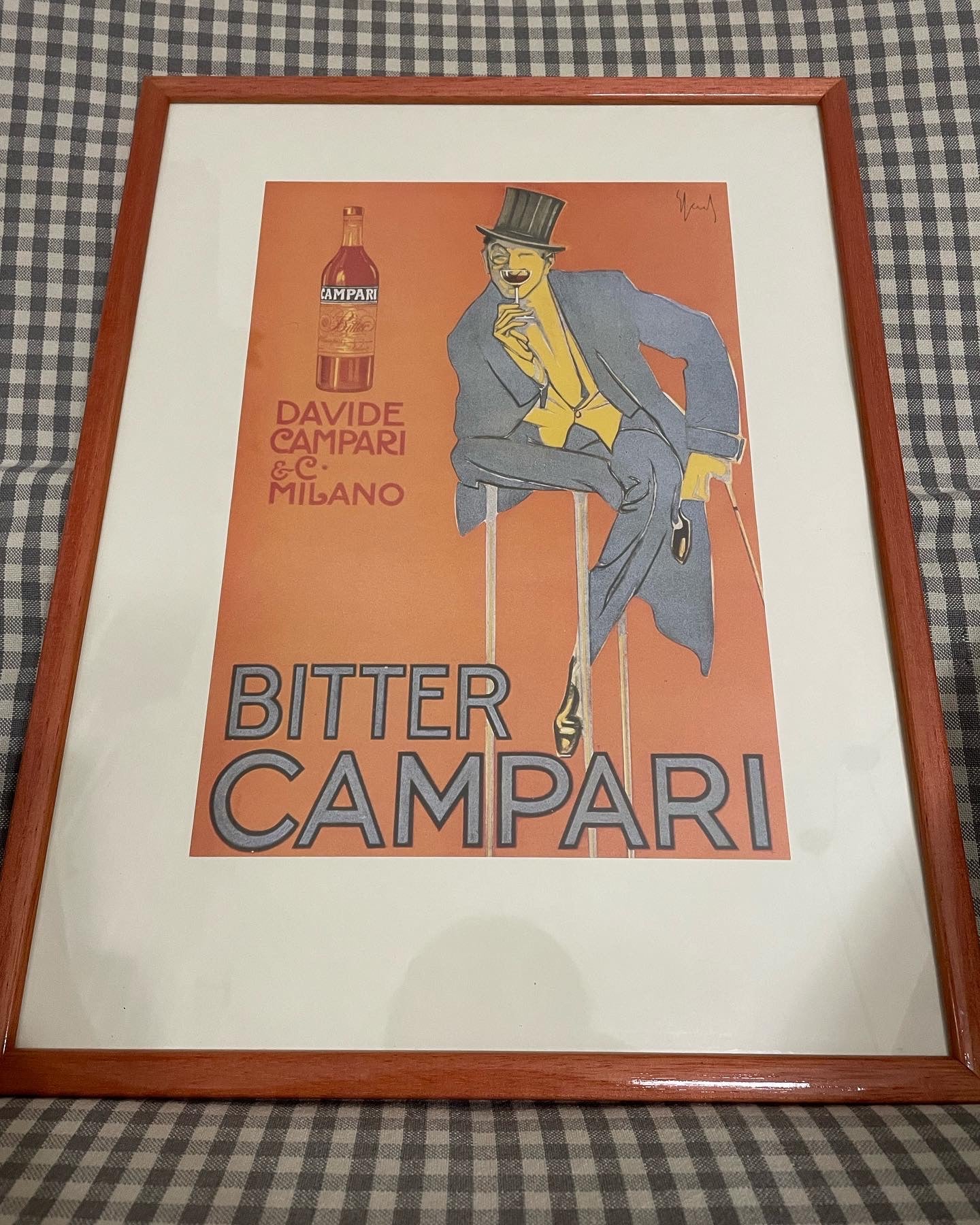 Bitter Campari quadro