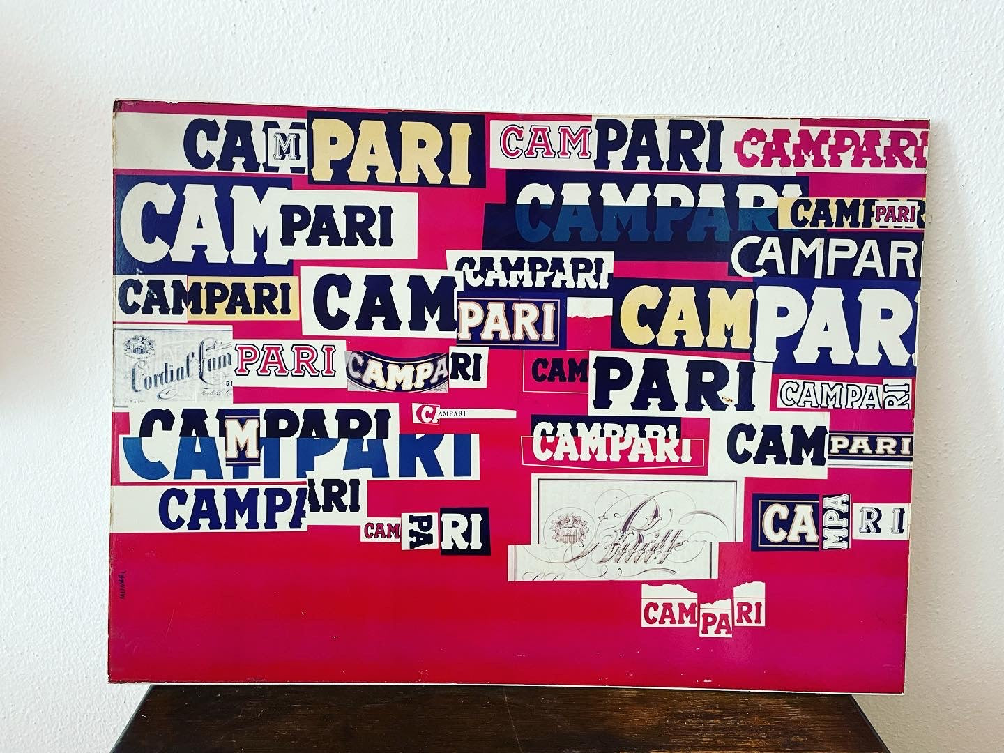 Manifesto Campari Munari