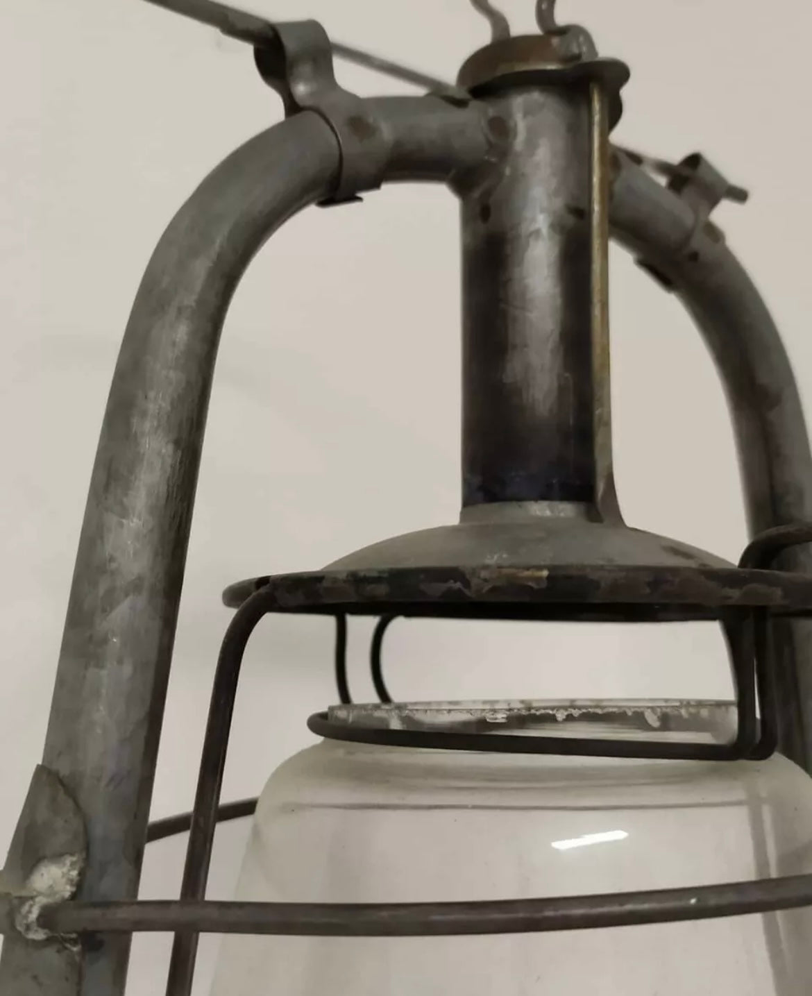 Antique oil lantern