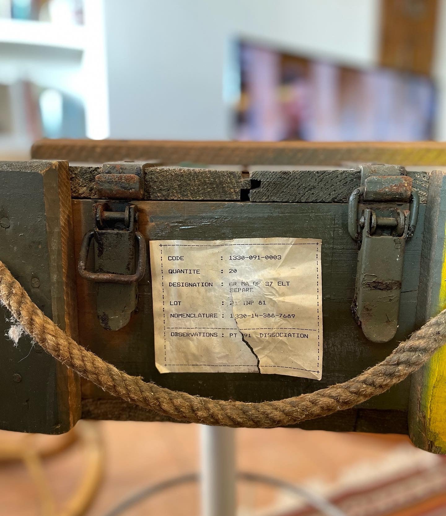 Ammunition box