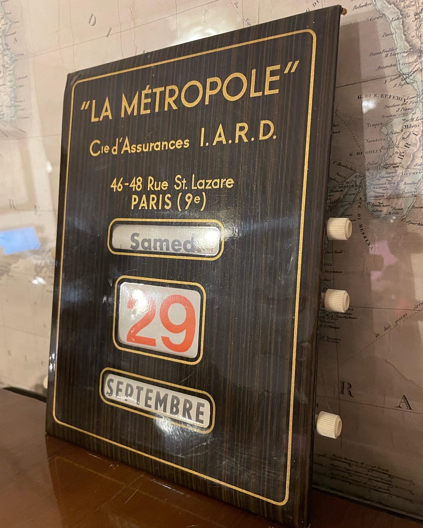 Perpetual Calendar La Metropole