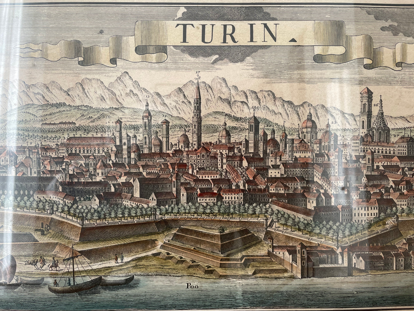 Veduta Torino 1800