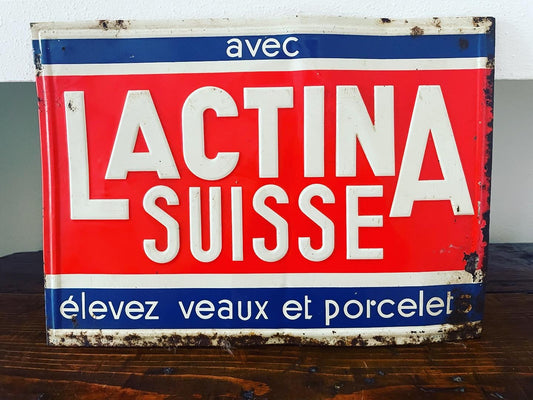 Lactina Suisse sign