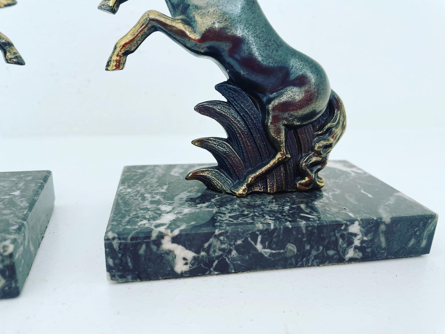 Art Deco Horse Bookends