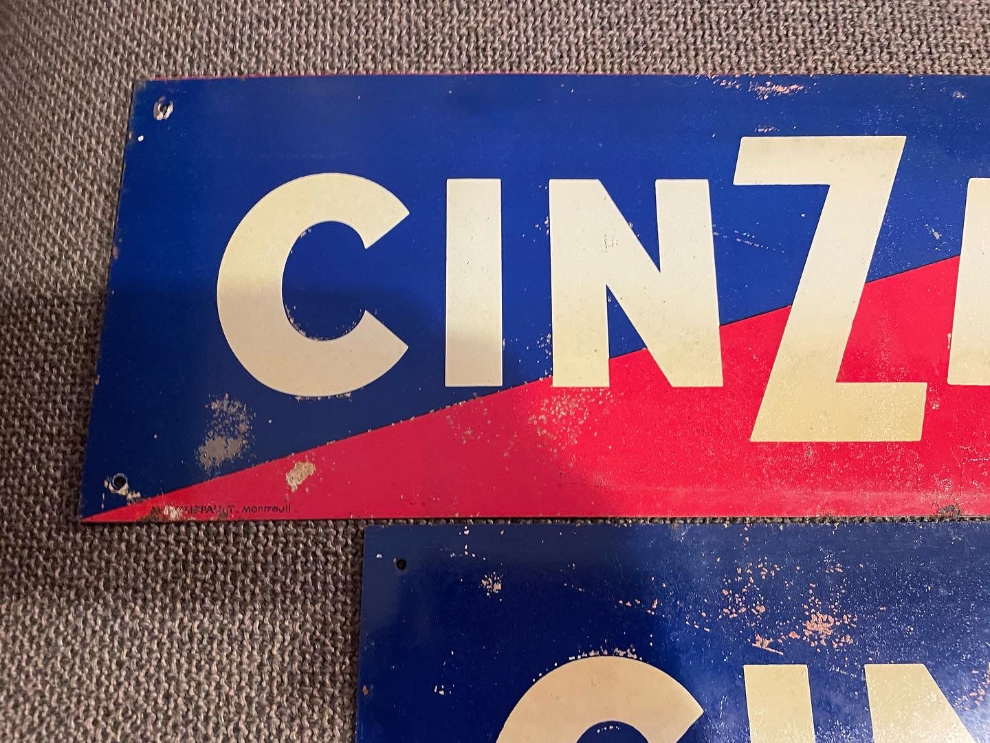 Cinzano sheet metal