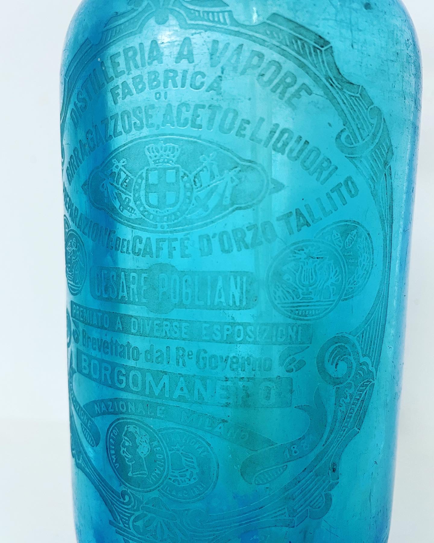 Blue seltzer