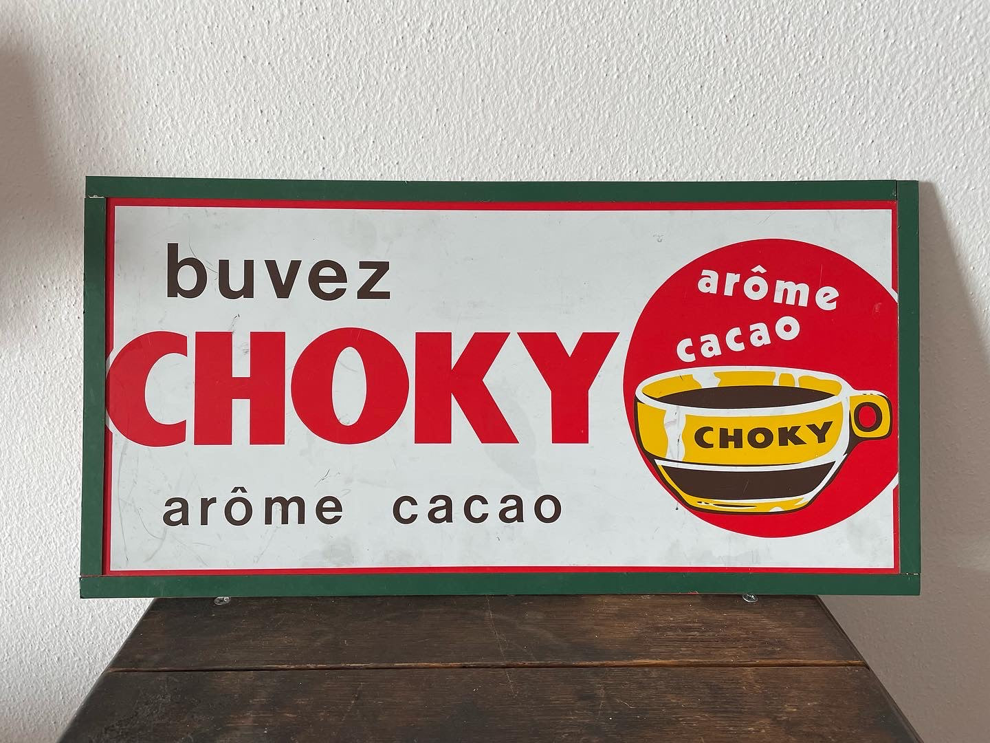 Choki double-sided sign