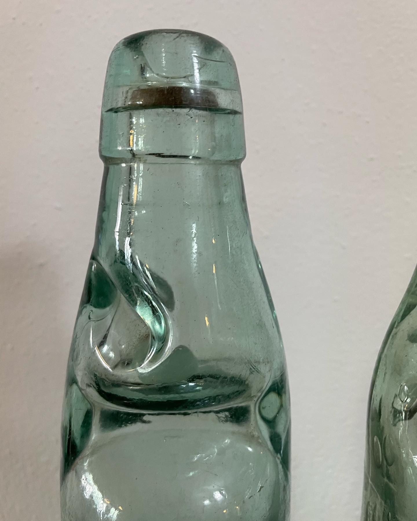 Bottles with marbles