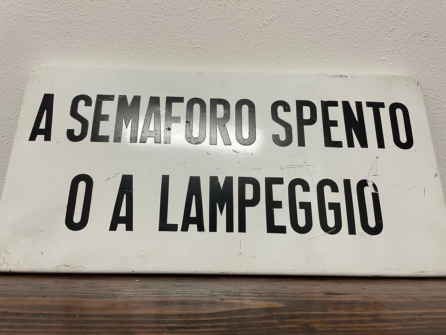 Semaforo spento