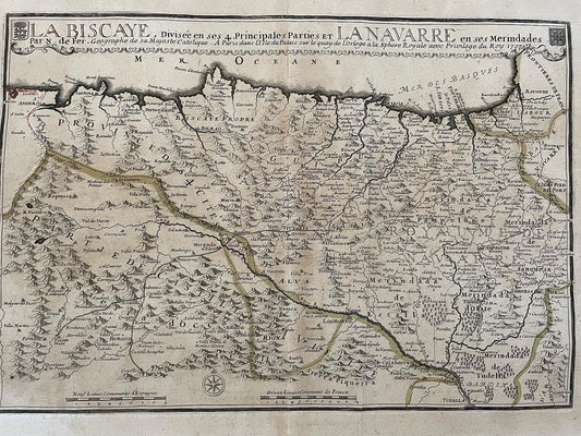 Mappa antica Navarra