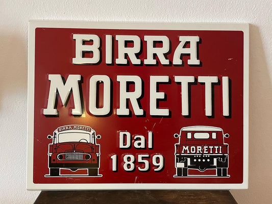 Moretti Beer Sign