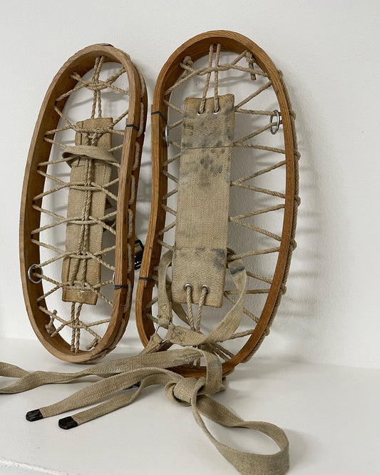 Old snowshoes