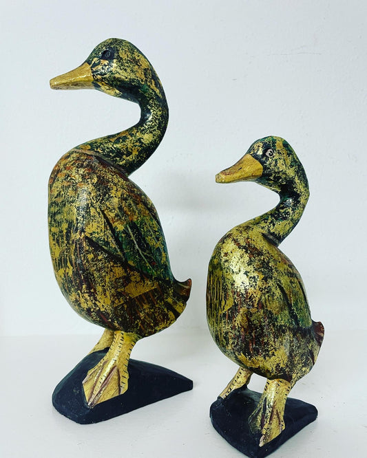 Golden ducks