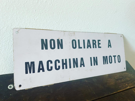 Non oliare