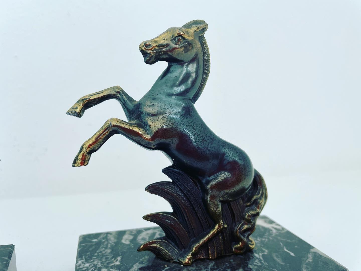 Art Deco Horse Bookends