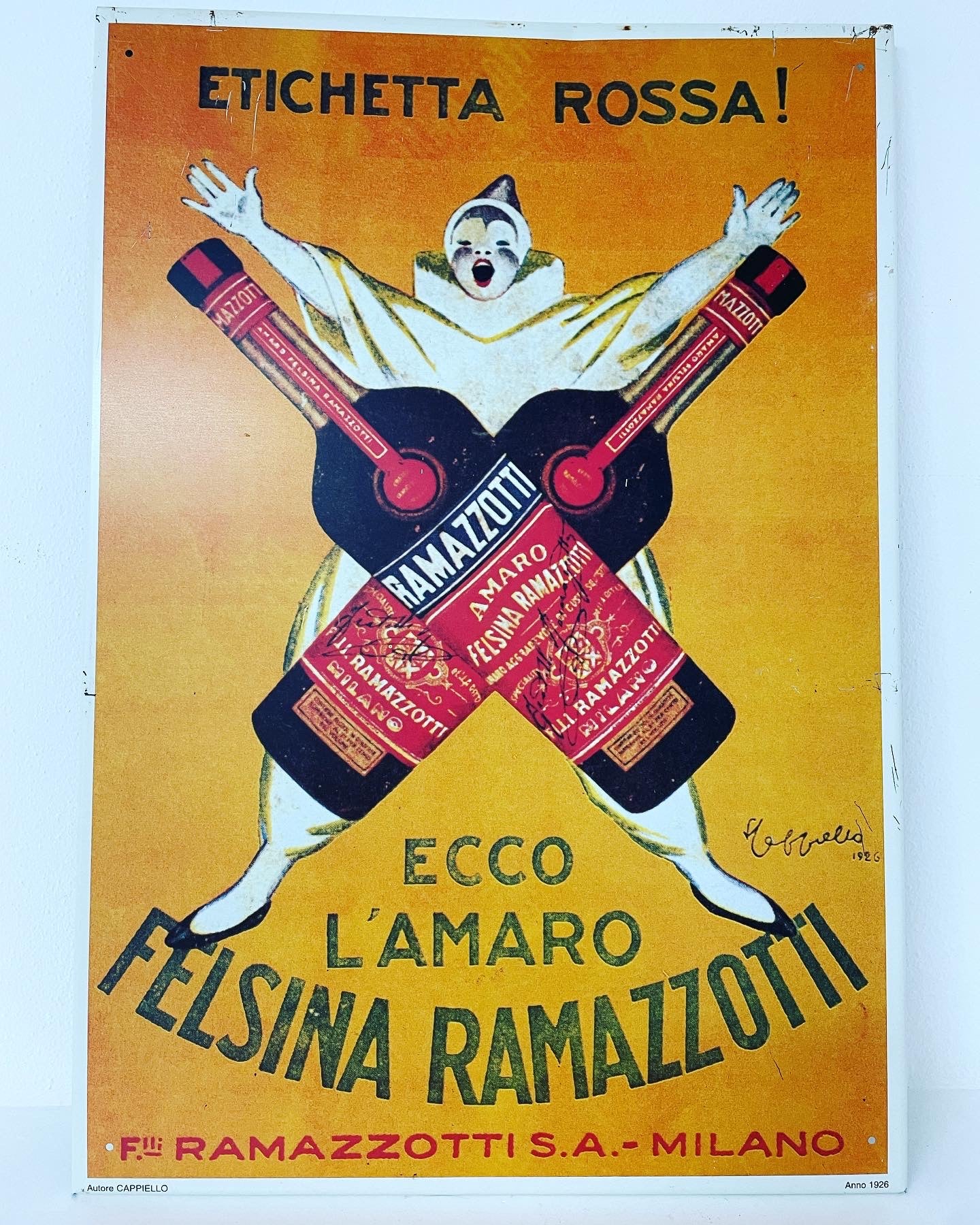 Amaro Ramazzotti Cappiello