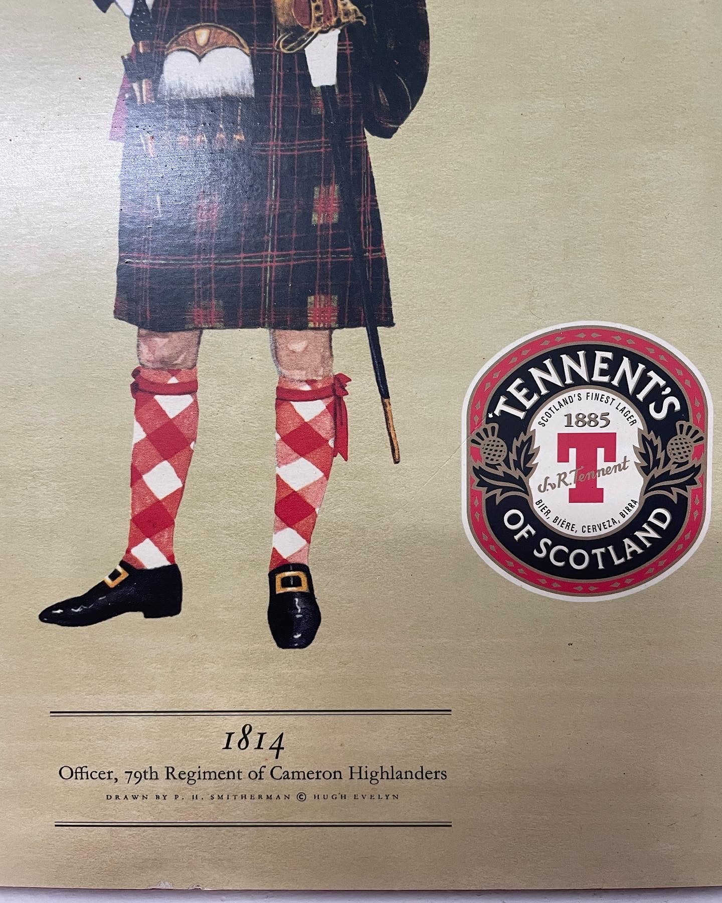 Tennents Scotland Painting