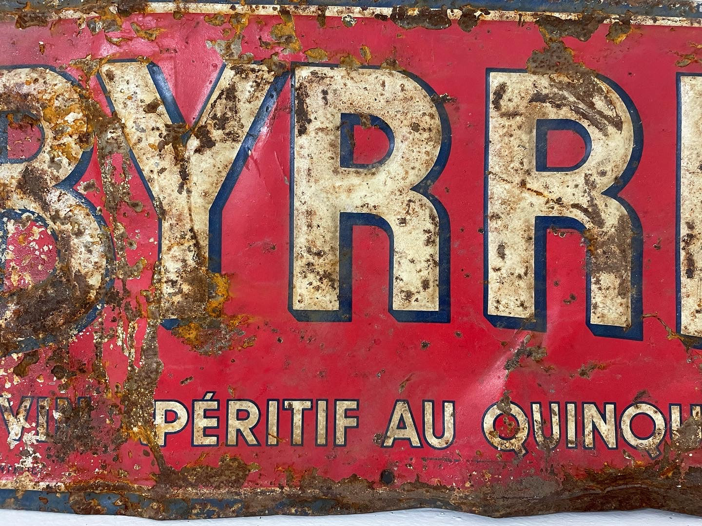 Ancient Byrrh sign