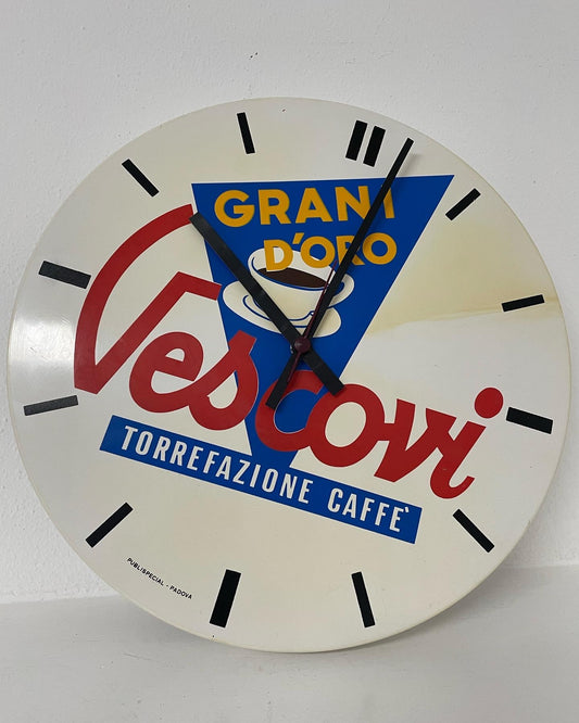 Vescovi Coffee Clock