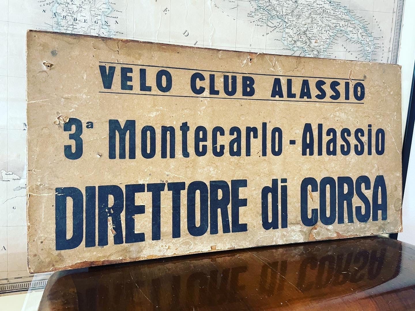 Velo Club Sign