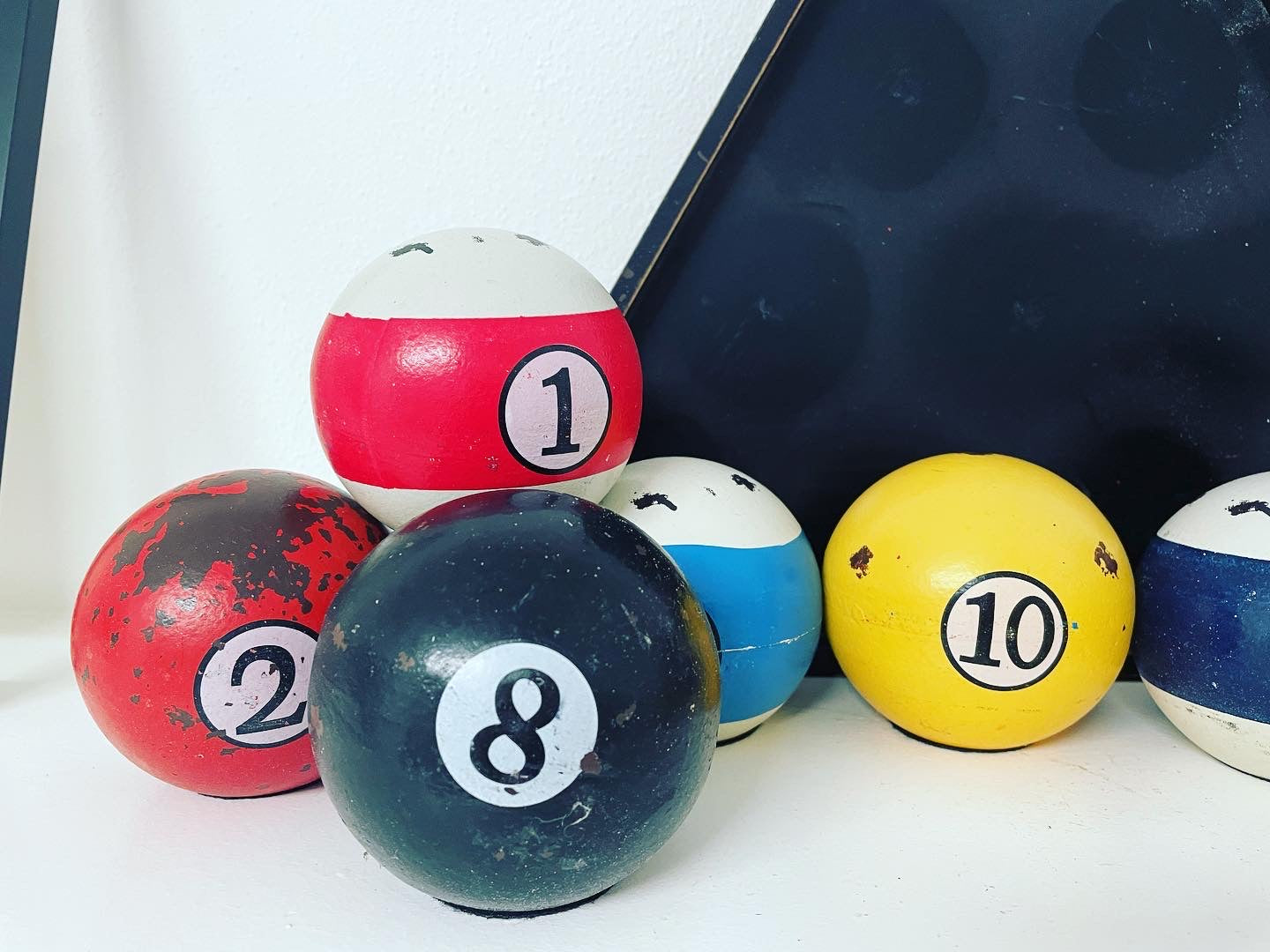 Billiard balls