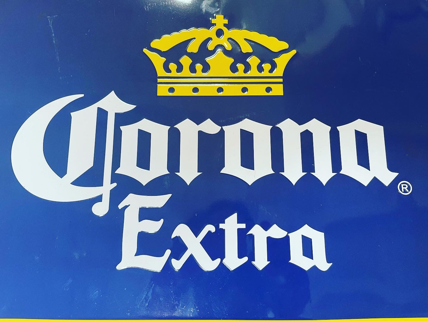 Corona beer sign