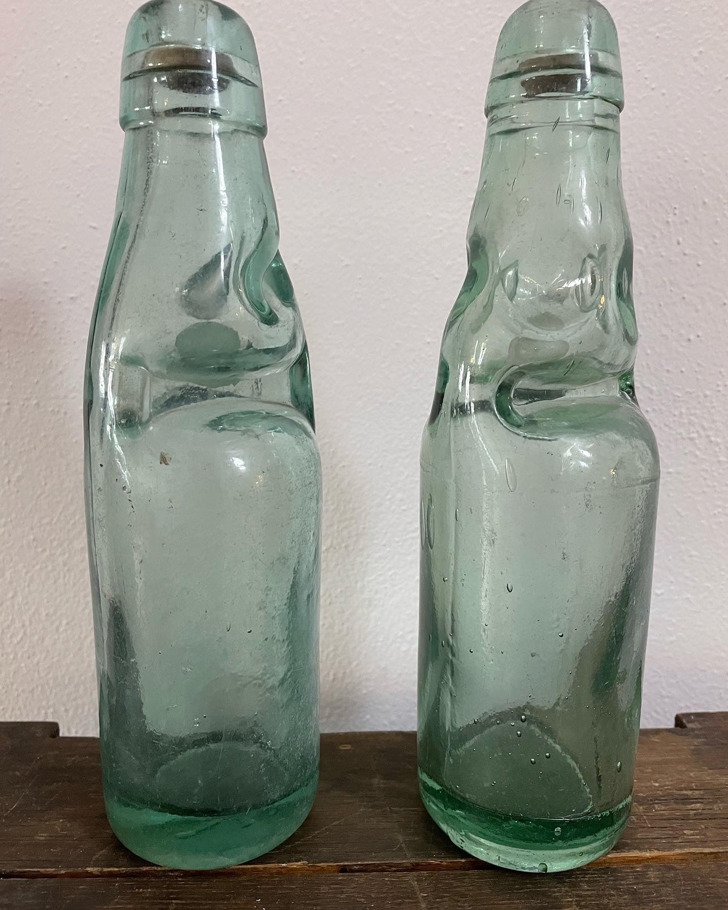 Bottles with marbles