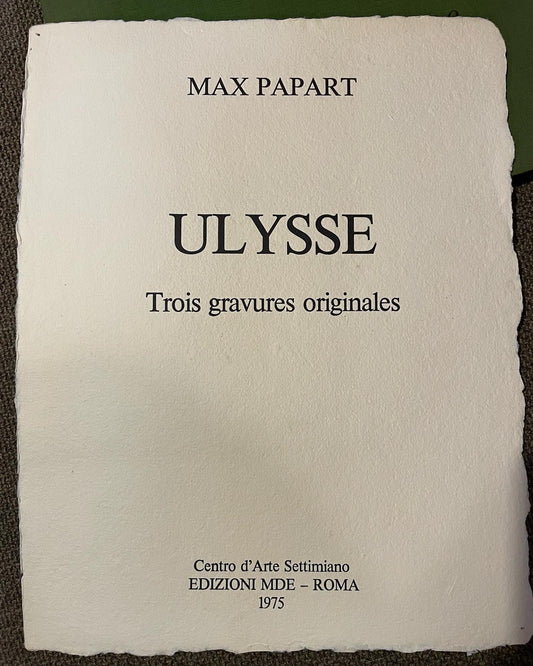 Ulysse incisioni Max Papart