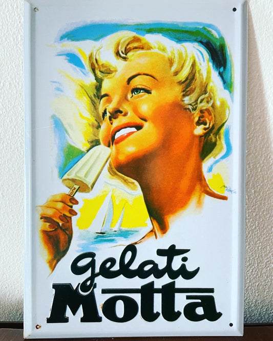 Motta Ice Cream Sign