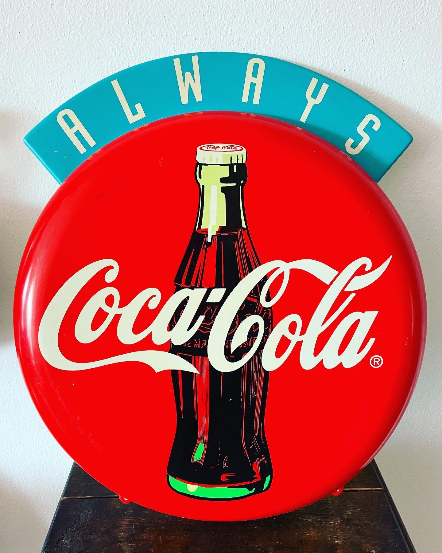 Always Coca Cola Button