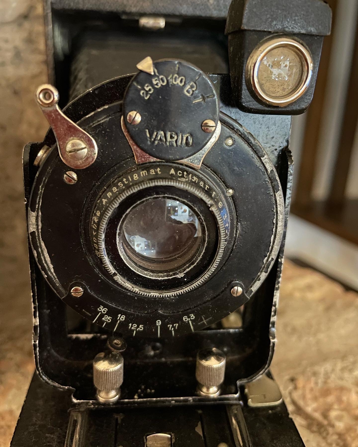 Antique bellows camera